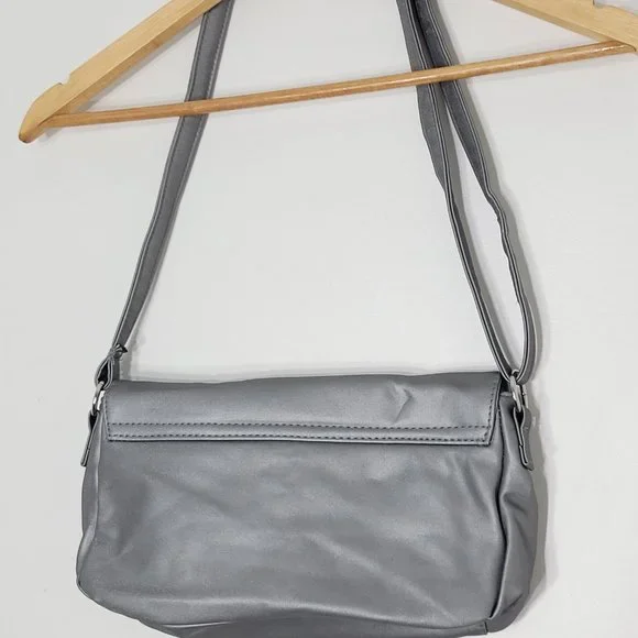 Matis Paris Women's Gray Adjustable Beauty Expert Little Purse Bag Pockets - Picture 3 of 12